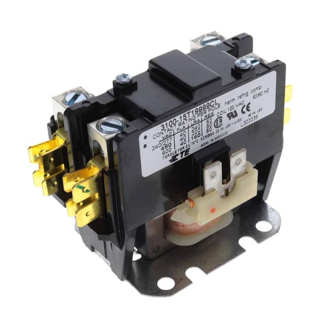 3100-15T19999CL RELAY CONTACTOR SPST 40A 120V