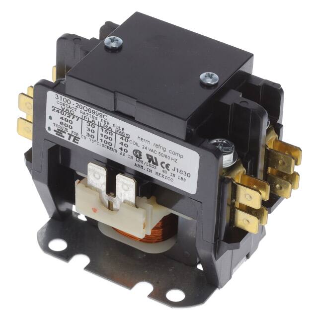 3100-20Q6999C RELAY CONTACTOR DPST 30A 24V