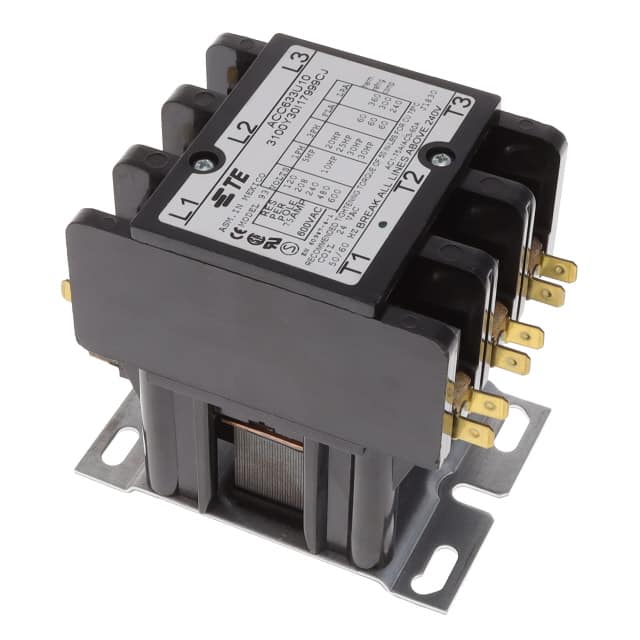 3100Y30I17999CJ RELAY CONTACTOR 3PST 60A 24V
