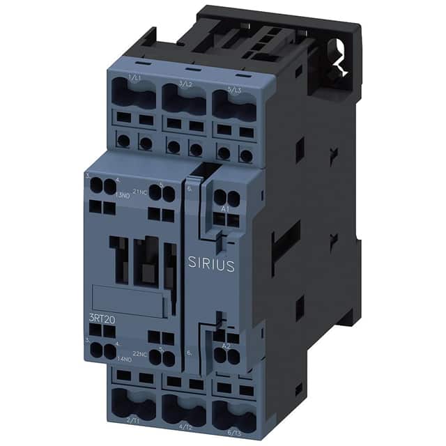 3RT20242AK60 CONTACTOR S0 12A 120VAC 1NO/1NC