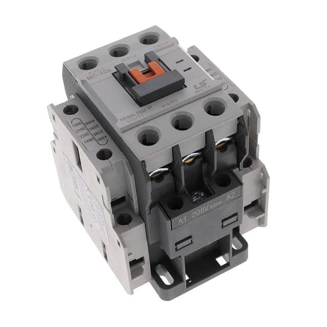MC-32A-AC208V CONTACTOR 3P 32A 2 NO/2 NC 208VA