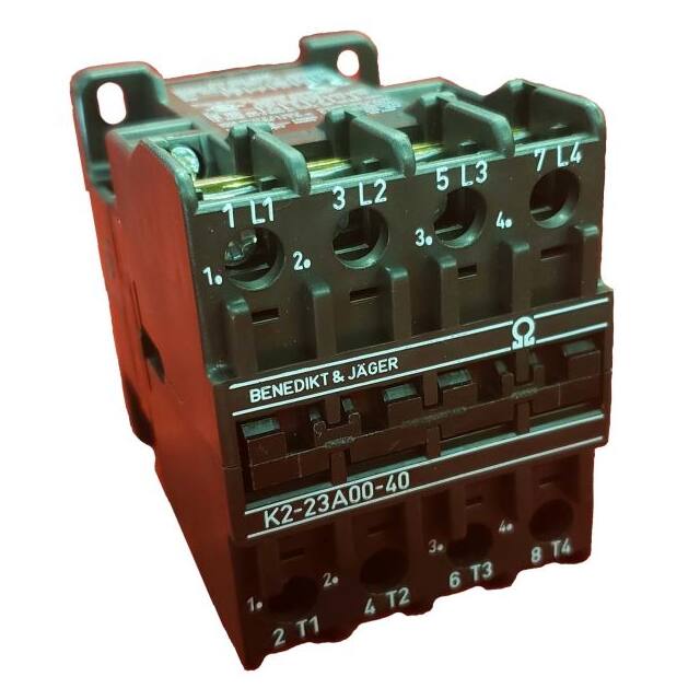 K2-23A00-40 254 CONTACTOR 23A 4P 4N/O 277AC COIL