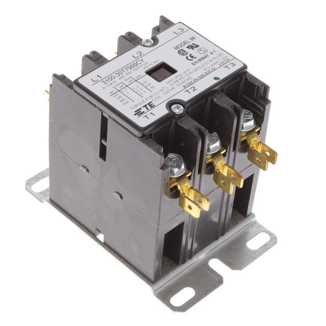 3100-30T7999CY RELAY CONTACTOR 3PST 20A 120V