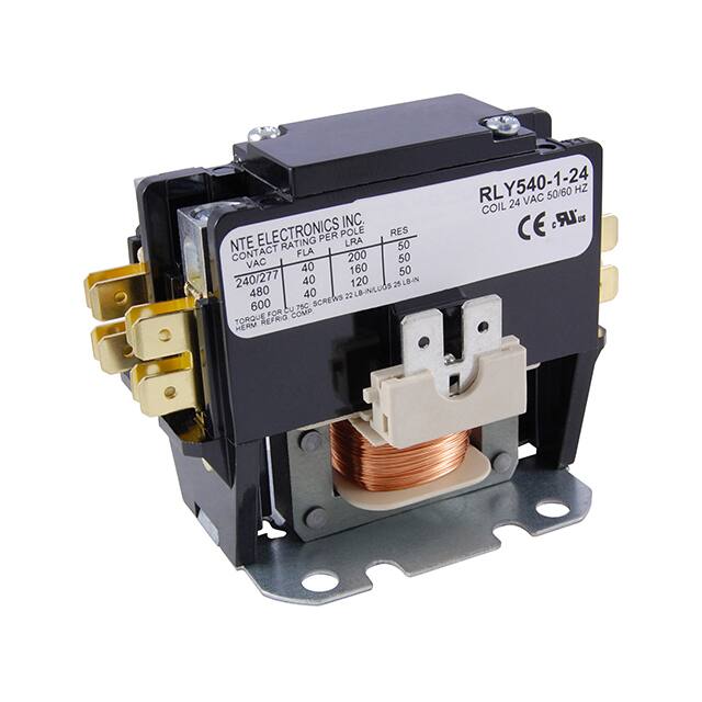 RLY540-1-24 CONTACTOR 1P 40FLA 24V