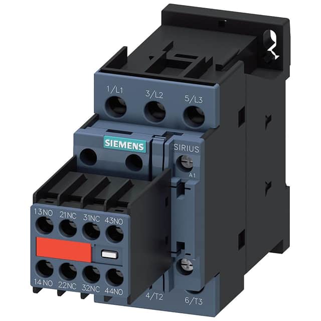 3RT20281AK643MA0 CONTACTOR S0 38A 120VAC 2NO/2NC