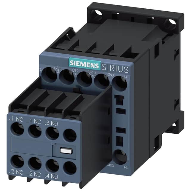 3RT20161BB44 CONTACTOR S00 9A 24VDC 2NO/2NC S