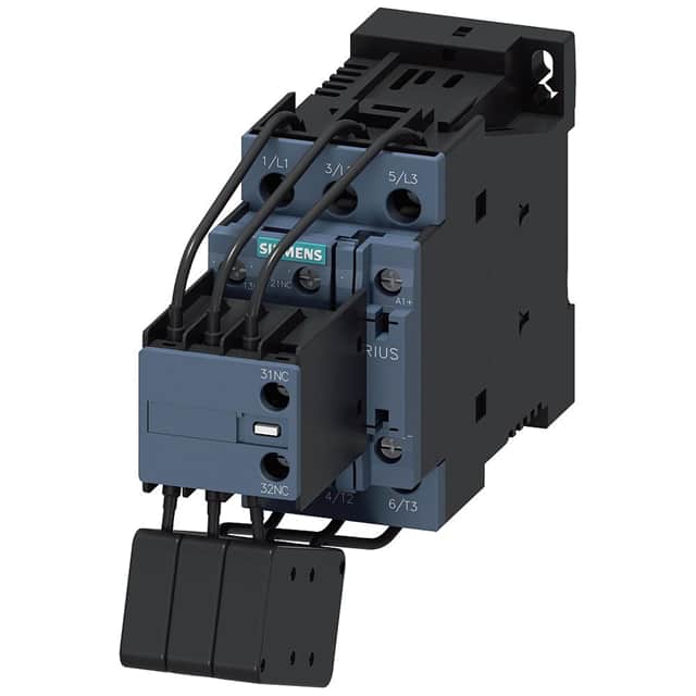 3RT26261BF45 CAP CONTACTOR 20KVAR 1NO+2NC 110