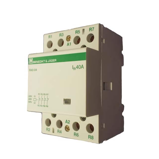 R40-04 230 LIGHTING/HEATING CONTACTOR 40A