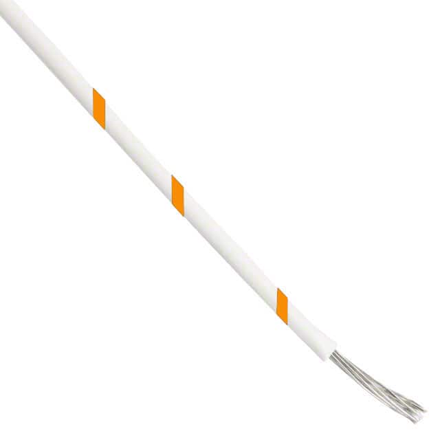 81044/12-24-93 HOOK-UP DL STRND 24AWG WHT/ORG