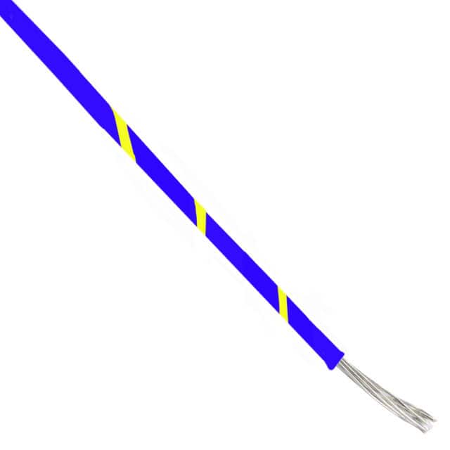 81044/12-24-64 HOOK-UP DL WALL STRND 24AWG B/Y