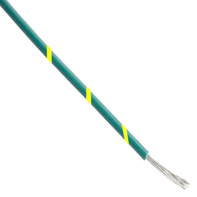 81044/9-10-54CS3209 HOOK-UP DL STRND 10AWG GRN/YLW