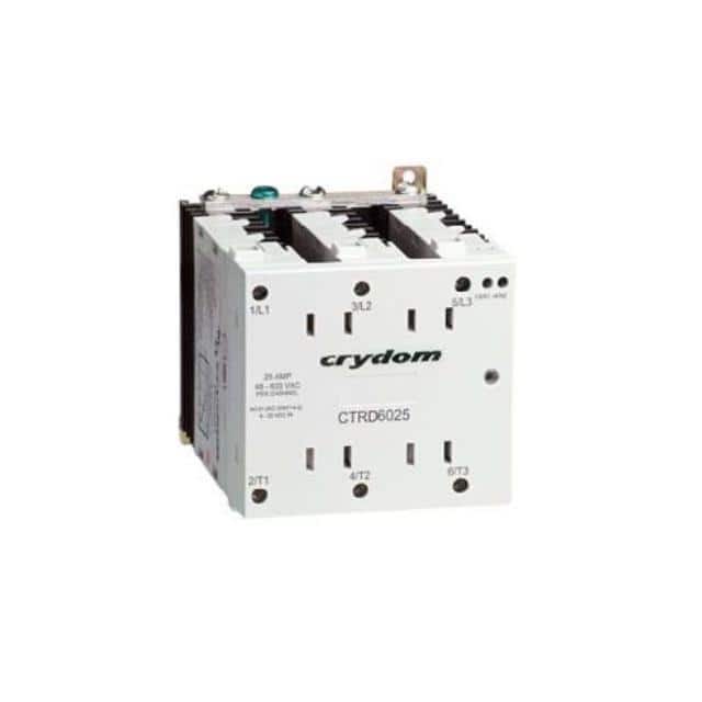 CTRC6025 RELAY SSR CONTACT 3PH 25A 600VAC