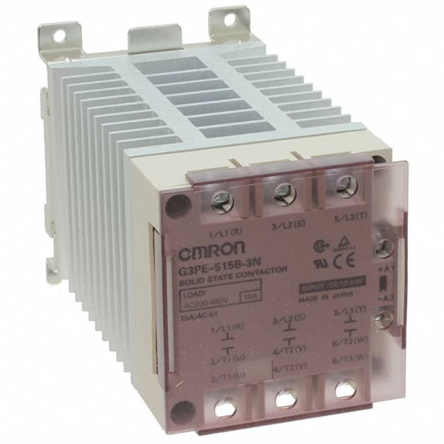 G3PE-515B-3N DC12-24 RELAY SSR 15A 3PH DIN MNT 3PL