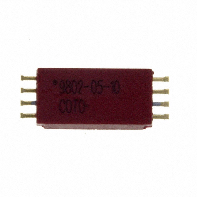 9802-05-10 RELAY RF SPST-NO 250MA 5V