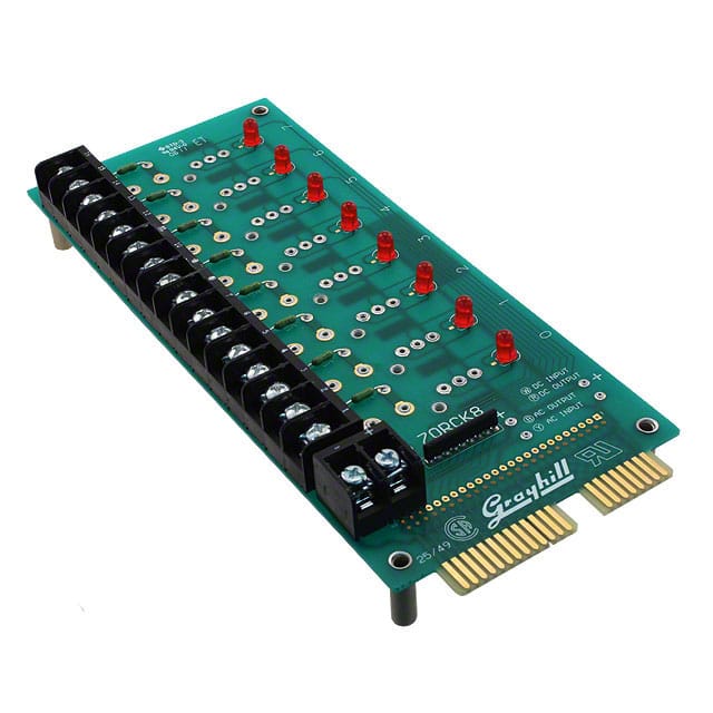 70RCK8 I/O MODULE RACK 8 CHANNEL