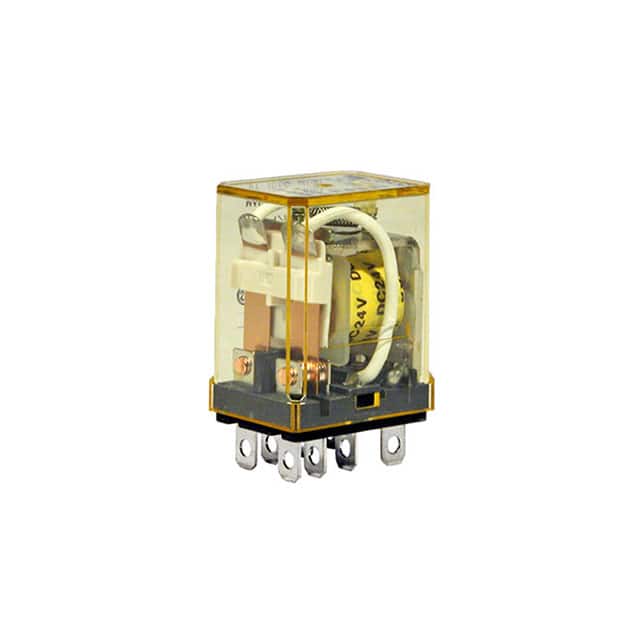 RH2B-UAC24V RELAY GEN PURPOSE DPDT 10A 24V