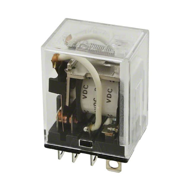 LY2-DC12 RELAY GEN PURPOSE DPDT 10A 12V