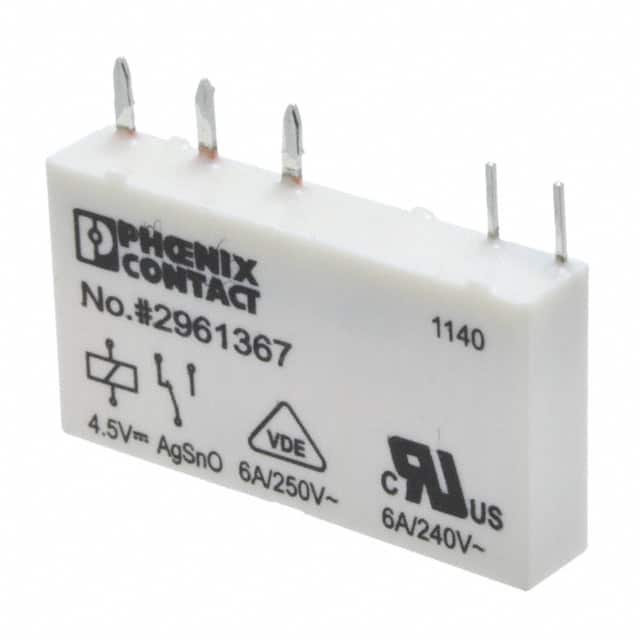 2961367 RELAY GEN PURPOSE SPDT 6A 4.5V