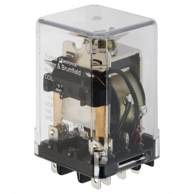 KUL-11D15D-24 RELAY GEN PURPOSE DPDT 10A 24V