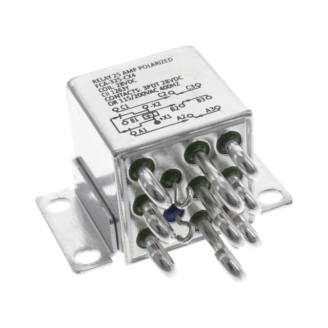 FCA-325-CX4 RELAY GEN PURPOSE 3PDT 25A 28V