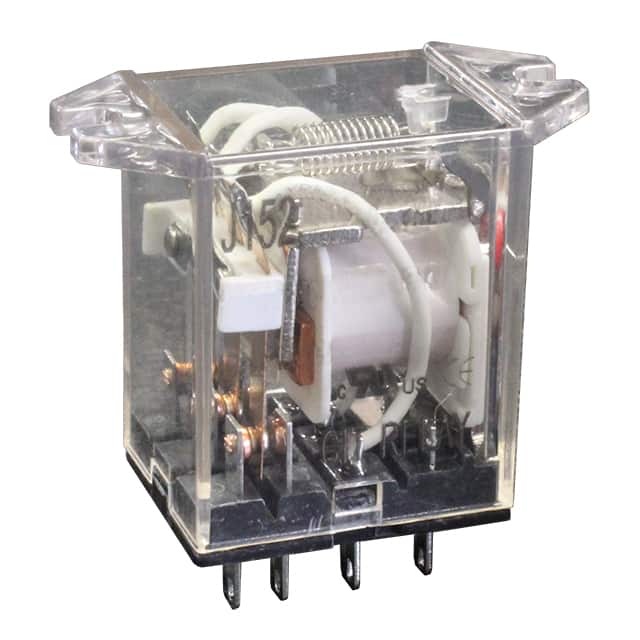 J1522AF12VDC RELAY GEN PURPOSE DPST 10A 12V
