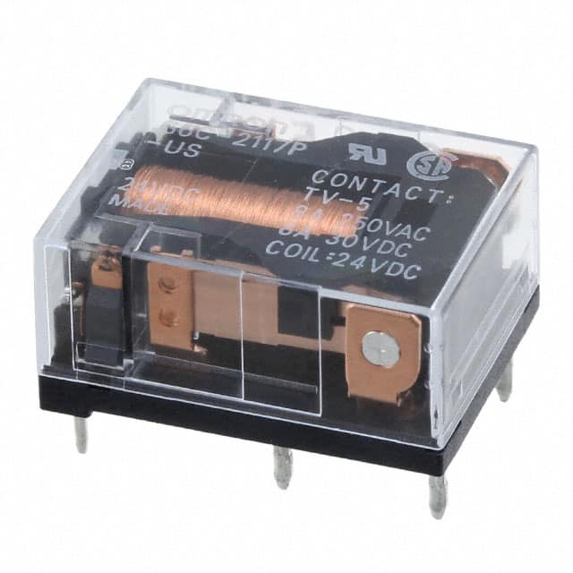 G6C-2117P-US-DC24 RELAY GEN PURPOSE DPST 8A 24V