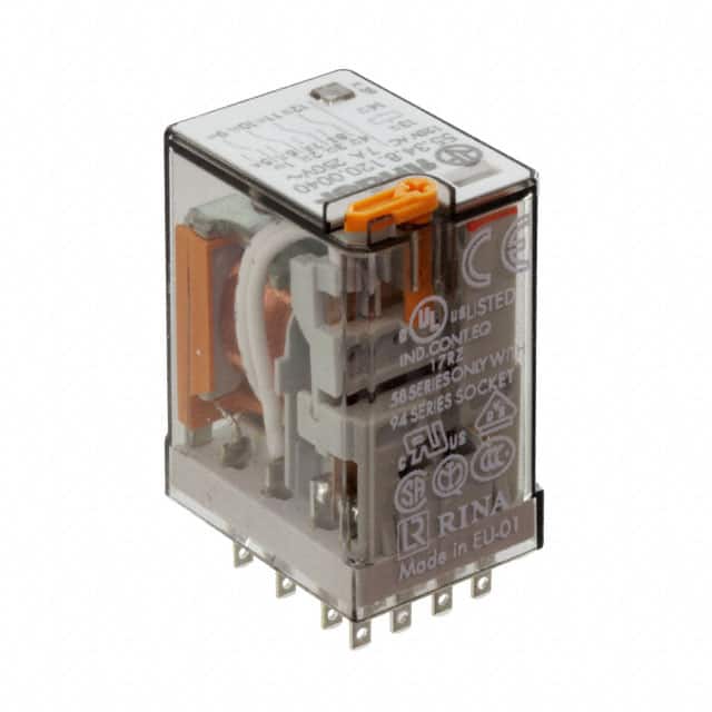 55.34.8.120.0050 RELAY GEN PURPOSE 4PDT 7A 120V