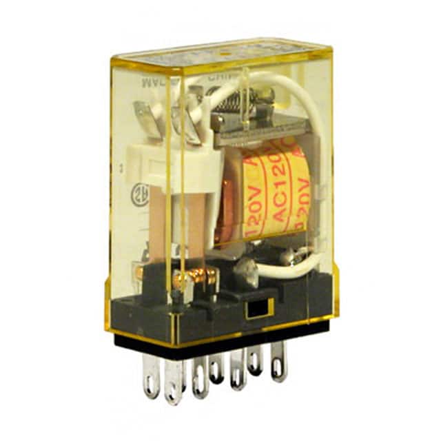 RY2S-UDC12V RELAY GEN PURPOSE DPDT 3A 12V