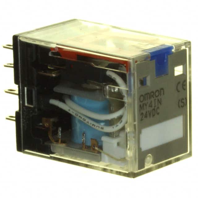 MY4IN DC24 (S) RELAY GEN PURPOSE 4PDT 3A 24V