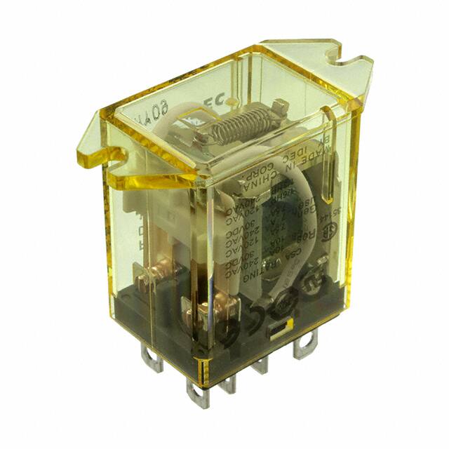 RH2B-UTDC12V RELAY GEN PURPOSE DPDT 10A 12V