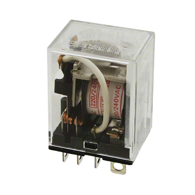 LY2-AC220/240 RELAY GEN PURPOSE DPDT 10A 240V