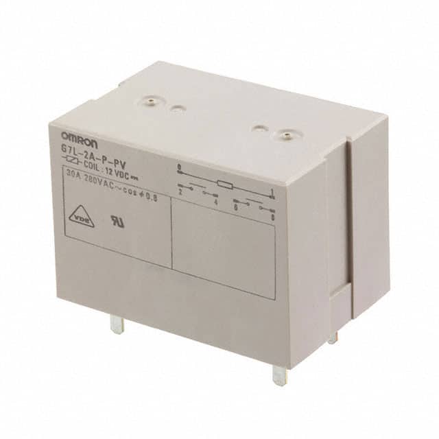 G7L-2A-P-PV-DC12 RELAY GEN PURPOSE DPST 30A 12V