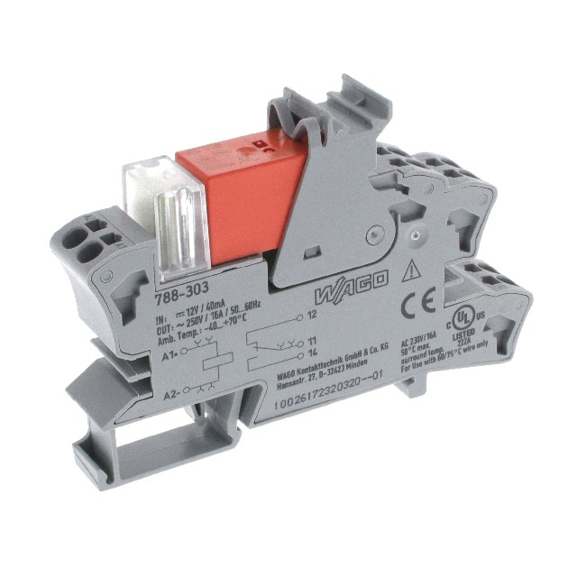 788-303 RELAY GEN PURPOSE SPDT 16A 12V