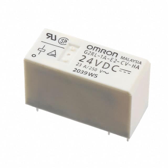 G2RL-1A-E2-CV-HA DC24 RELAY GEN PURPOSE SPST 23A 24V