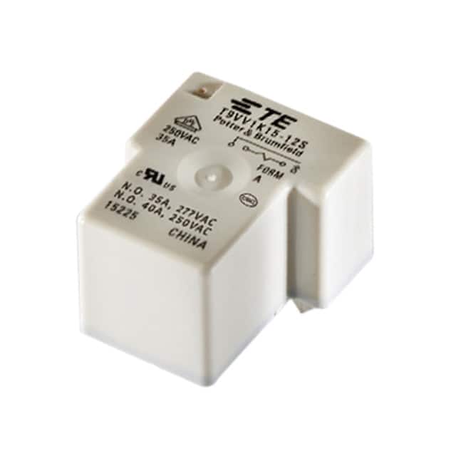 T9VV1K15-12S RELAY GEN PURPOSE SPST 40A 12V
