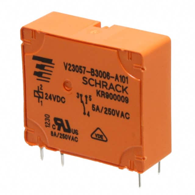 V23057-B3006-A101 RELAY GEN PURPOSE SPDT 5A 24V