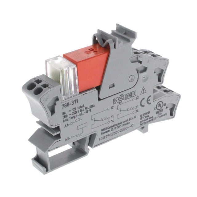 788-311 RELAY GEN PURPOSE DPDT 8A 12V