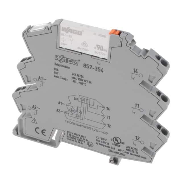 857-354 RELAY GEN PURPOSE SPDT 6A 24V