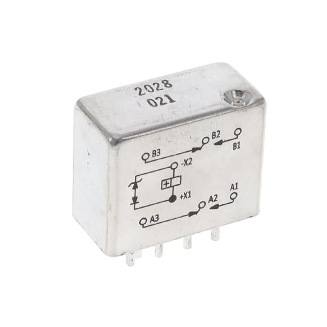 FCB-205-0219M RELAY GEN PURPOSE DPDT 5A 28V