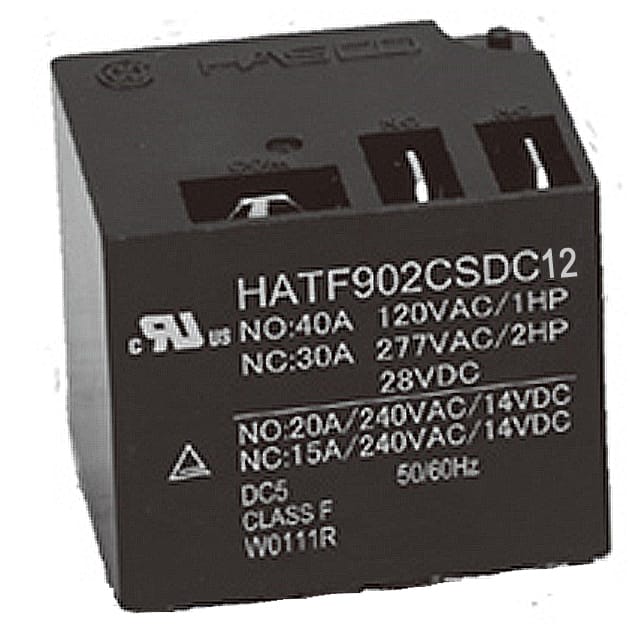 HAT902CSDC12 RELAY SPDT 30A 12V