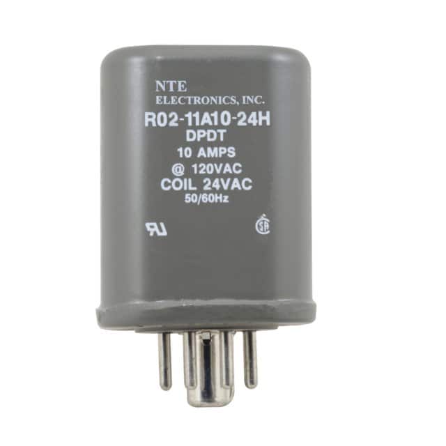 R02-11A10-24H RELAY GEN PURPOSE DPDT 10A 24V