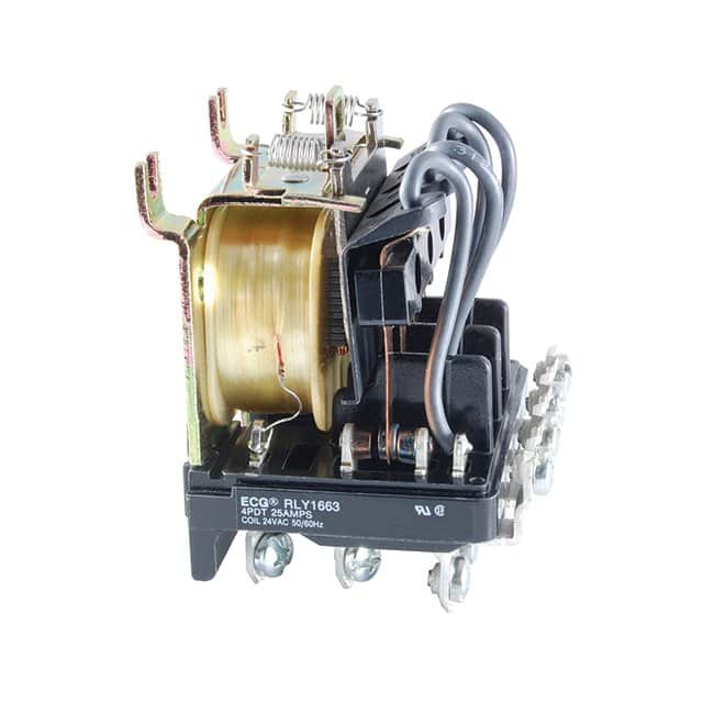 RLY1663 RELAY GEN PURPOSE 4PDT 25A 24V