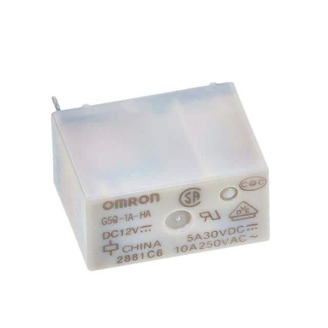 G5Q-1A-HA DC12 RELAY GEN PURPOSE SPST 10A 12V