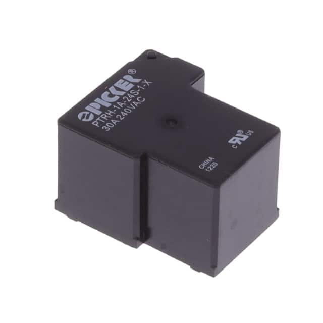 PTRH-1A-24S-1-X RELAY GEN PURPOSE SPST 30A 24V