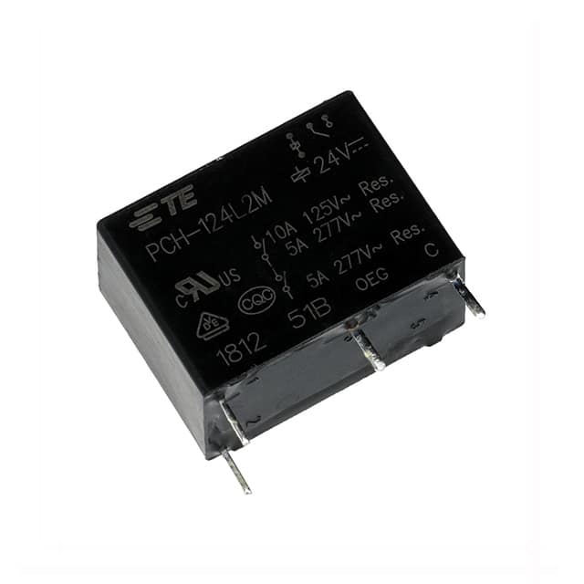 PCH-124L2M,000 RELAY GEN PURPOSE SPST 5A 24V