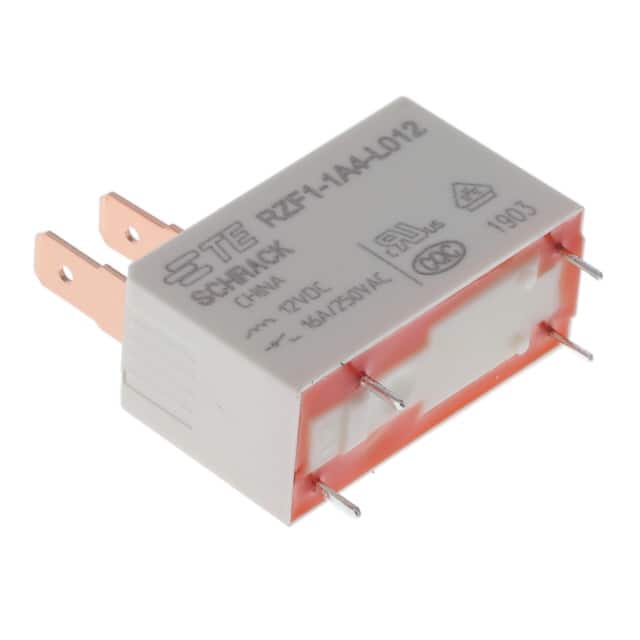 RZF1-1A4-L012 RELAY GEN PURPOSE SPST 16A 12V