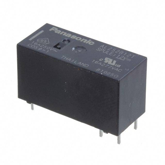 ALZ52B12T RELAY GEN PURPOSE SPST 16A 12V