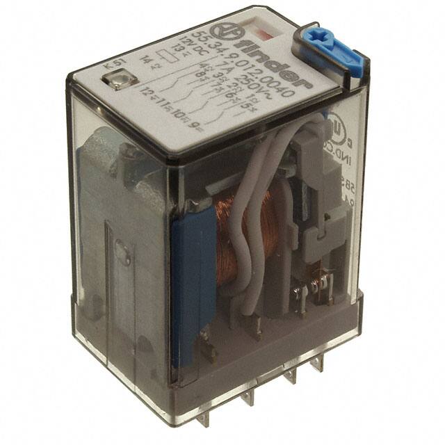 55.34.9.012.0040 RELAY GEN PURPOSE 4PDT 7A 12V