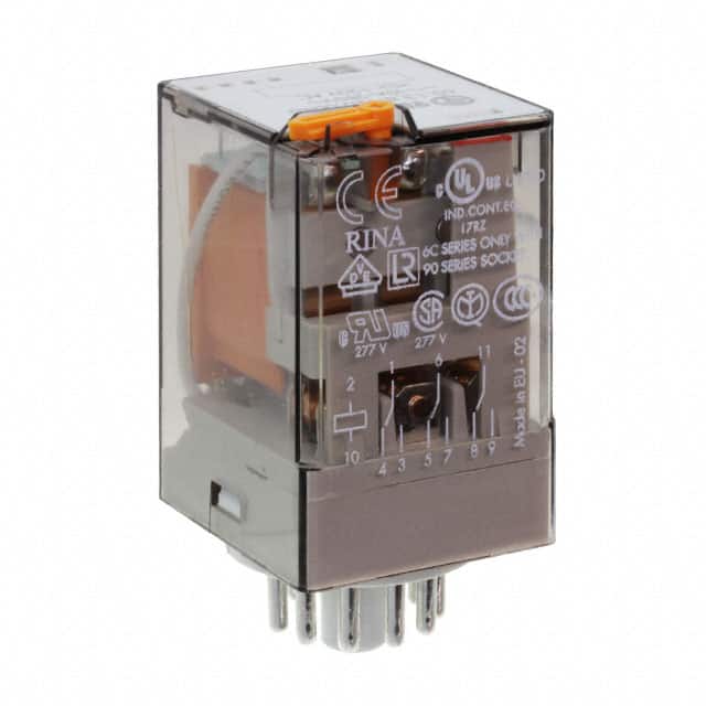 60.12.8.024.0050 RELAY GEN PURPOSE DPDT 10A 24V