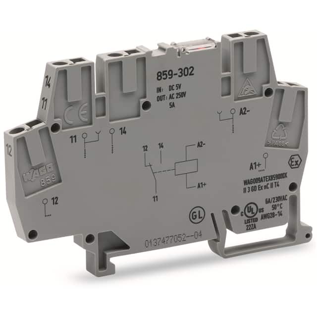 859-302 RELAY GEN PURPOSE SPDT 5A 5V